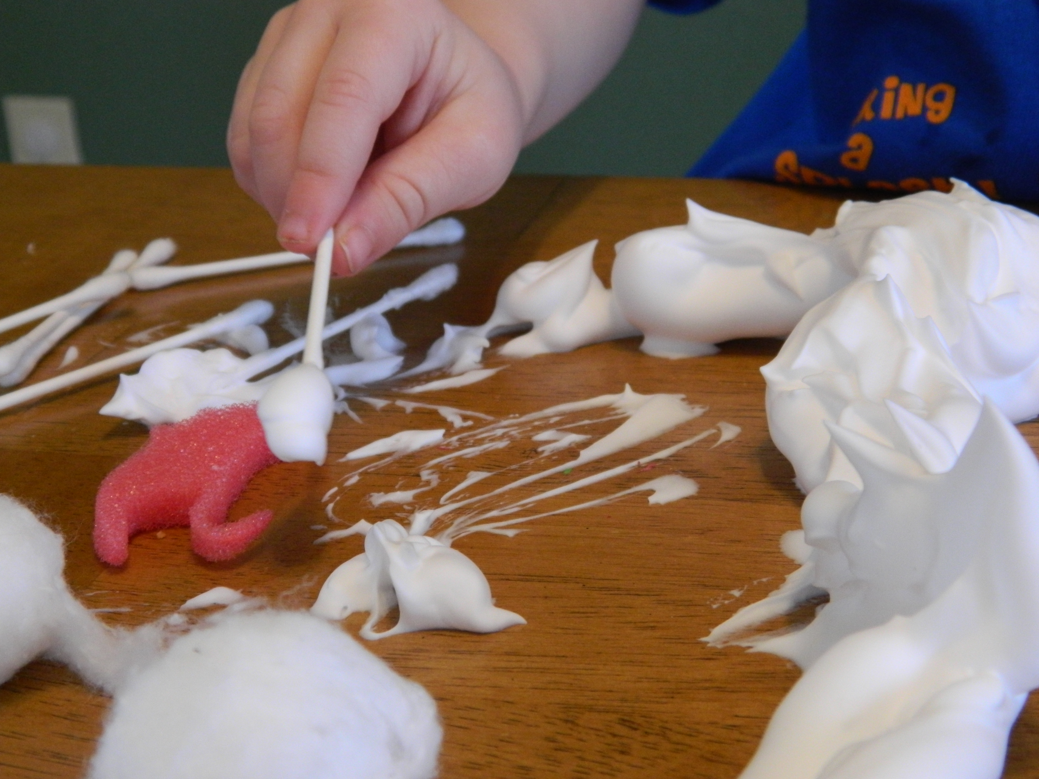 Fun with Shaving Cream | Love Makes A Family {by mommyponders}